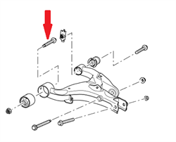 Land Rover bærearms bolt KYG000240