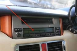 Land Rover LCD reparations sæt for Range Rover L322 MID Headunit