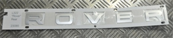 Land Rover bagklap mærke "Rover" for Range Rover modellen i Titanium farve