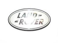 Land Rover lyst ovalt SVX Land Rover badge med sølv bogstaver