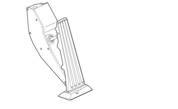 Land Rover speeder pedal for Range Rover GCAT modellen (2002 og frem)