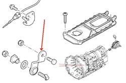 Land Rover automatgear skiftearm for ZF 6-trins automatgearkassen