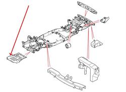 Land Rover bundskjold LR014235