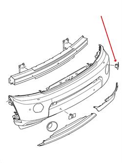 Land Rover parkerings sensor holder for Discovery 4