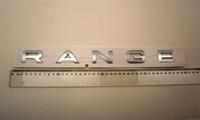 Land Rover "RANGE" logo til bagklap på Range Rover Sport