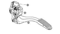 Land Rover speeder pedal for Freelander 2 modellerne