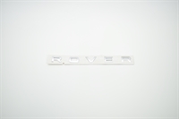 Land Rover bagklap mærke "ROVER" for Range Rover L405 modellen i Titanium farve