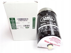 Land Rover dieselfilter for 4,4 TDV8 motorerne i Range Rover L322 og L405 samt Range Rover Sport fra 2014 og frem