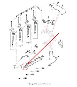 Land Rover rail tryk sensor til ingenium motor 
