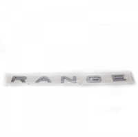 Land Rover "RANGE" logo til kølerhjelmen på Range Rover Sport L494 - Atlas Silver
