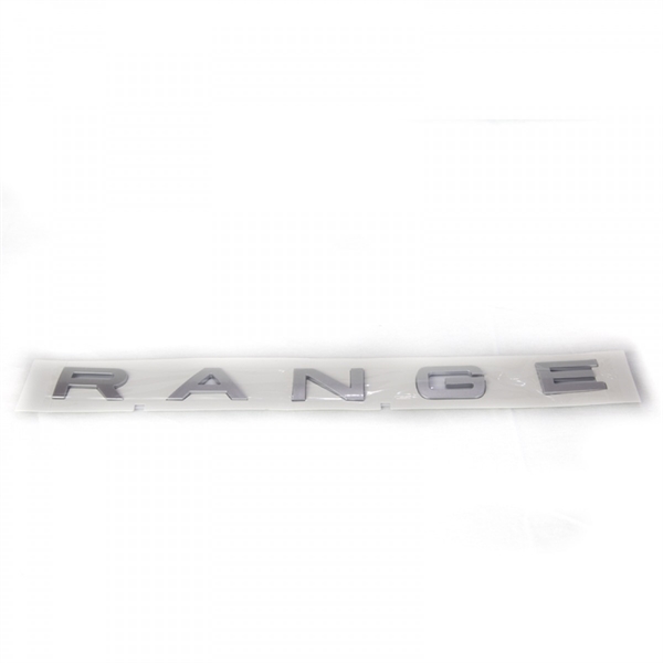 Land Rover "RANGE" logo til kølerhjelmen på Range Rover Sport L494 - Atlas Silver