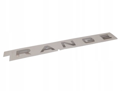 Land Rover "RANGE" logo til bagklappen på Range Rover Sport L494 - Atlas Silver