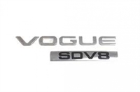 Land Rover "VOGUE SDV8" skilt for Range Rover L405
