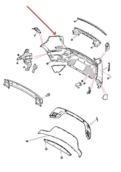 Land Rover bagkofanger til New Range Rover Evoque