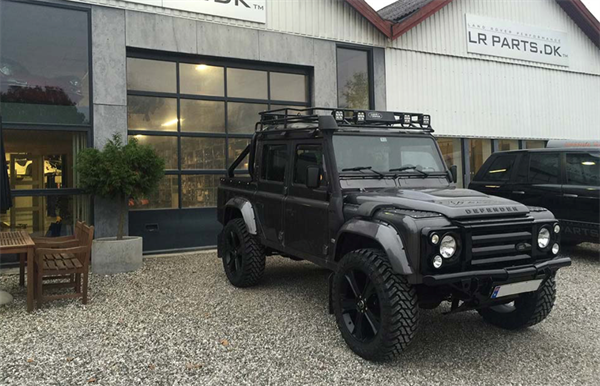 Land Rover Defender skærmkant sæt til brede skærme - LR545