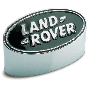 Land Rover brevvægt med sort Land Rover logo
