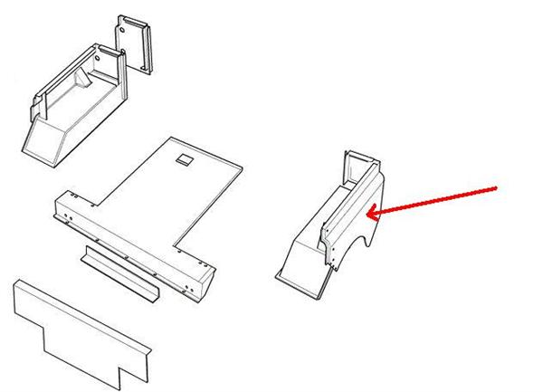 Land Rover Defender 110" venstre bagskærm