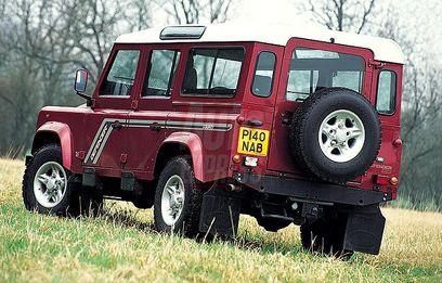 Land Rover Defender bagdørs glasrude med varme passende frem til 2002 - MWC4713