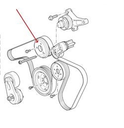 Land Rover viskose koblings remhjul for TDV6 motorerne i Range Rover Sport & Discovery 3 & 4