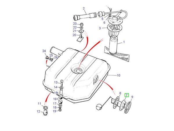 Land Rover tankmåler for Range Rover Classic