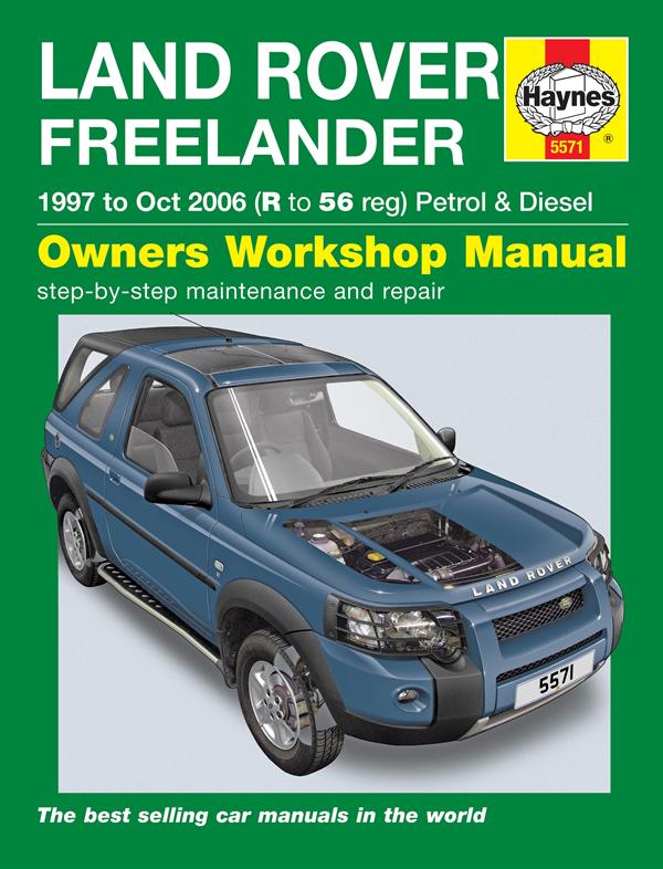 Land Rover værksteds manual for Freelander 1 modellen fra 1997 frem til 2006 - DA4565