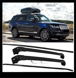 Range Rover L405 Roof Rails sæt og tværbøjler med montage kit - Sort