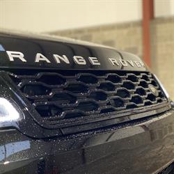 Land Rover 2018 SVR kølergrill til Range Rover Sport L494 fra 2018 og frem - Sort med sort kant