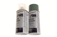 Land Rover maling Light Green / Pastel Green - LRC005 - spraydåser med reparations farve og klarlak - 