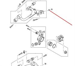 Land Rover bærearms skive RYF000182