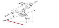 Land Rover bærearms bøsning RYG000440