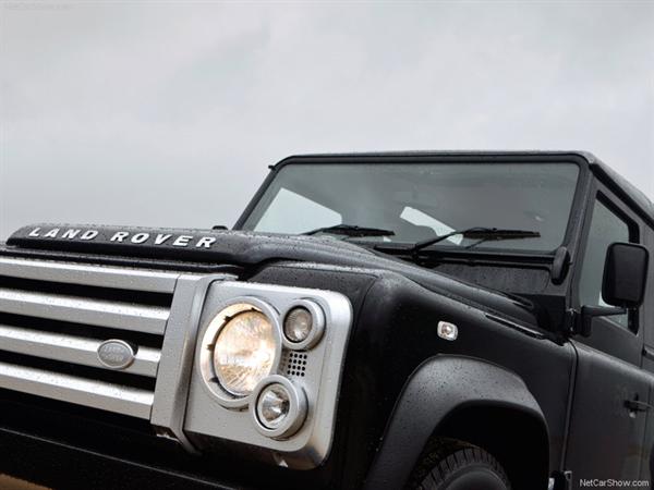 Land Rover Defender SVX forlygte i klarglas