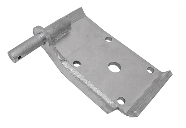 Land Rover bladfjeder bund for Serie 2 SWB - forreste venstre