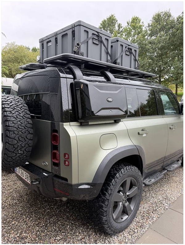 Land Rover Defender tagbagagebærer 110" til New Defender L663 - Black