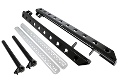 Land Rover Defender 110" Treeslider sæt - sort/sølv