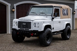 Land Rover Defender bagerste plastik skærmkant sæt + 30 mm bredde