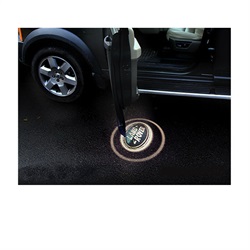 Land Rover LED lygtesæt med Land Rover logo - til montage under dørerne (Puddle Light)
