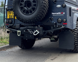 Land Rover Defender bagkofanger til TD4 samt TD5 - bagerste Spilkofanger