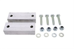 Land Rover krængnings stabilisator spacer for +2" undervogns kit - 2-huls beslag