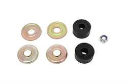 Land Rover nederste støddæmper gummiophæng med skiver og låsemøtrik -  Heavy Duty