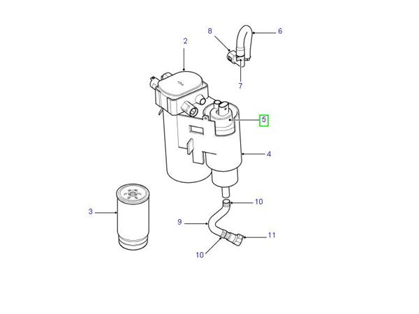 Land Rover brændstof pumpe for Freelander 1 Td4