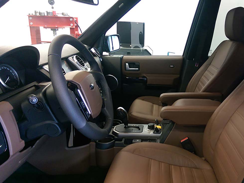 Defender Interior