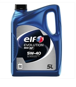 Elf Excellium NF 5W-40 fuldsyntetisk motorolie - 5 liter