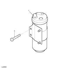 Land Rover aircondition tørfilter for Defender