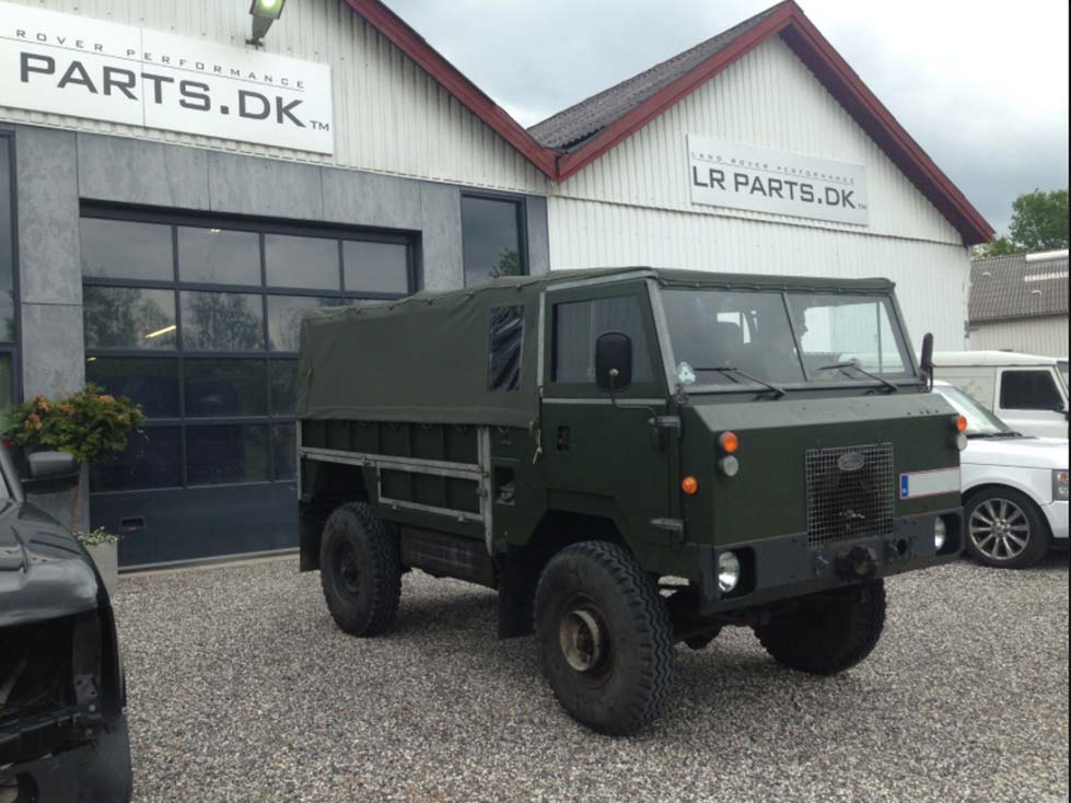 Land Rover 101 tommer FC model - Fed gammel militær model