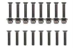 Land Rover rustfri stål bolte sæt for Defender Puma - fordøre