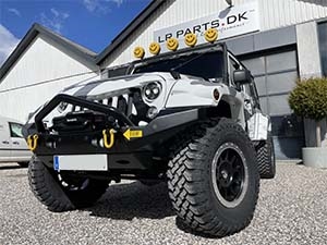 Projekt Jeep Wrangler ranger look - efter